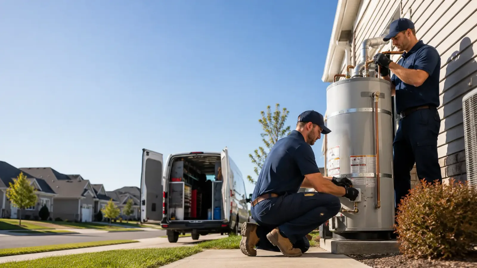 Water Heater Installation in Sadorus, IL